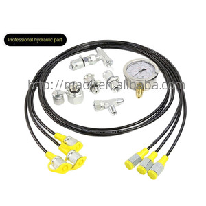 Tuyau d'essai de pression hydraulique pour ligne de point de couplage d'essai de machines de construction d'excavatrice - Product Image 4