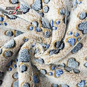 Kingcason Luxe Anti-boulochage Tendance Essentiel Doux Respirant Coupe-vent Imprimé <span class=keywords><strong>Double</strong></span> <span class=keywords><strong>Face</strong></span> en Polaire Flanelle pour Bébé - Product Image 4