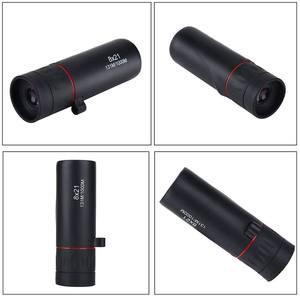 고출력 HD FMC 블랙 필름 렌즈 미니 8x21 휴대용 단안 망원경 방수 충격 방지 BAK4 프리즘 단안경 - Product Image 2