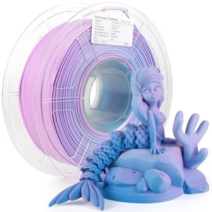 ISANMATE China al por mayor <span class=keywords><strong>de</strong></span> alta velocidad PLA filamento PLA mate tricolor Rosa Ouartz materiales <span class=keywords><strong>de</strong></span> impresión 3D - Product Image 1