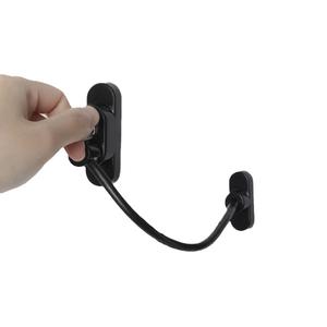 Ventana Puerta corredera de seguridad para niños Tapón de protección antirrobo de gran altura Empuje hacia fuera Cerradura abierta plana - Product Image 4