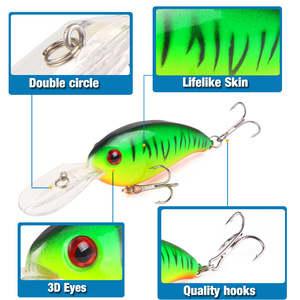 Señuelo <span class=keywords><strong>de</strong></span> Pesca Artificial Rocker Fat Boy, 18 Colores, Acabado Láser con Lámina Dorada, 10cm/136g, Realista, para Pesca <span class=keywords><strong>en</strong></span> <span class=keywords><strong>Agua</strong></span> Dulce - Product Image 4