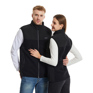 Chaleco calefactor eléctrico para invierno, cuello alto, a prueba de viento, tipo combinado, chaleco deportivo para ocio al aire libre - Product Image 1
