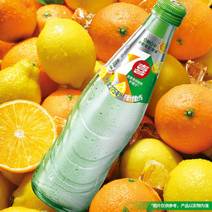 Pepsis 7Up Zero Sugar Drink Citrus Lemon Flavor Soda Bebida carbonatada Botella de vidrio 7Up Refrescos 275mL - Product Image 3