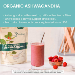 Polvo orgánico de raíz de Ashwagandha, el mejor vendedor, polvo vegano de Ashwagandha, promueve el alivio del estrés, Polvo puro de Ashwagandha - Product Image 6