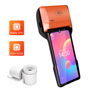 New Arrival nb65 cầm tay 6 inch thông minh hệ thống POS với NFC <span class=keywords><strong>Reader</strong></span>/nhiệt máy in nhãn/Máy Quét Mã Vạch <span class=keywords><strong>Mifare</strong></span> 4 Gam thẻ Sim - Product Image 3