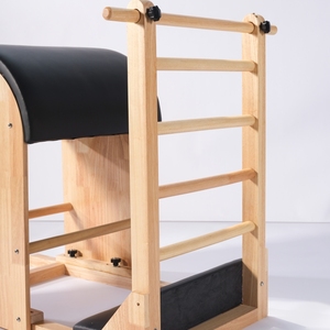 Équipement de Pilates Reformer : Baril d'entraînement en bois pour Pilates, type échelle et seau - Product Image 3