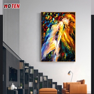 Pintura al Óleo Abstracta Pintada a Mano <span class=keywords><strong>de</strong></span> <span class=keywords><strong>Mujer</strong></span> Desnuda en la Espalda sobre Lienzo, Decoración <span class=keywords><strong>de</strong></span> Dormitorio <span class=keywords><strong>de</strong></span> Chica Joven y Sensual, Importada <span class=keywords><strong>de</strong></span> China - Product Image 3