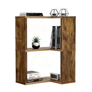 Wooden <b>corner</b> bookshelf, floor-standing storage rack, home living room storage rack, <b>corner</b> storage <b>cabinet</b>, simple <b>corner</b> - Product Image 2