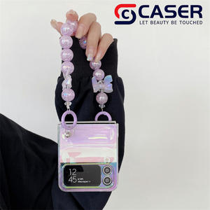 Vente chaude éblouissant dégradé papillon Laser conception PC <span class=keywords><strong>coque</strong></span> de téléphone portable dur pour Samsung <span class=keywords><strong>Zflip</strong></span> 3/4 étui de téléphone portable populaire - Product Image 2