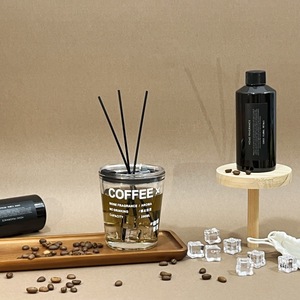 Coffee <b>Reed</b> <b>Diffuser</b> 200ML Bamboo Sticks Long Lasting Fragrance Home Decor - Product Image 1