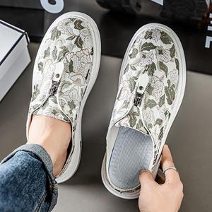 Bottes pour homme avec une paire de pantoufles à semelles épaisses, adaptées à toutes les occasions, et baskets tendance de style étudiant pour hommes - Product Image 6