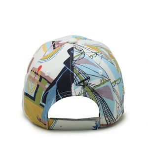 Casquette de baseball à 6 panneaux avec logo personnalisé, style sportif urbain, respirante, imperméable, unisexe, motif Argyle - Product Image 2