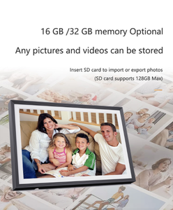 Khung ứng dụng 10.1 inch khung chia sẻ hình ảnh video Wifi ảnh kỹ thuật số khung ảnh với màn hình cảm ứng HD - Product Image 4