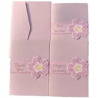  48 Pack Blank Cards And Envelopes 4x6 Brown, Folded