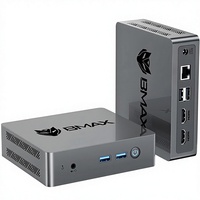 Mini PC Bmax B3 Pro Intel N4500 (jusqu'à 2,8 GHz) 8 Go de RAM 256 Go SSD Double 4K WiFi 5 5.0 Intel UHD Graphics Professionnel/Domestique