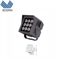 Faisceau de lumière d'inondation LED 36W Décoration Hôtel Wall Washer Lights RGBW Color Change Square Park Tree Landscape Lighting