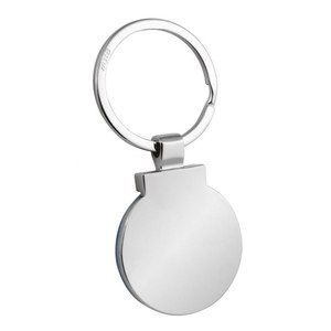 Portachiavi Cornice Blu: Elegantes llaveros de cristal para organización y estilo - Product Image 2