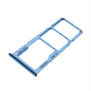 Vassoio porta SIM e scheda Micro SD blu di ricambio per Samsung Galaxy A51, modello A515F - Product Image 2