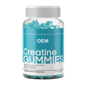 Gomitas de Creatina para Apoyo Energético Deportivo de Fábrica OEM ODM GMP, 100% Creatina Monohidrato Pura - Product Image 1