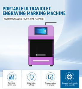 Graveur laser UV à double focalisation rouge de précision à l'unité de milliseconde 5W série A type B pour la gravure d'ornements en cristal haut de gamme - Product Image 3
