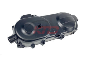 KTD китайский мопедный двигатель 139QMB LH, Крышка картера, алюминиевый левый длинный корпус, крышка приводного ремня коленчатого скутера - Product Image 3