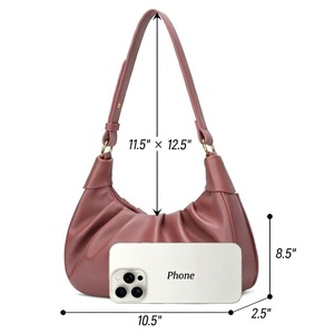 Nuevo Diseño de Moda, Bolso de Hombro de PU, Bolso de Mano en Forma de Media Luna, Bolso Tipo Hobo con Cadena Dorada Desmontable, Bolso Cruzado para Mujer con Estampado de Leopardo - Product Image 6
