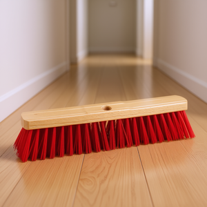 Hall Broom Wood Elastomer 50Cm Cleaning <b>Brush</b> For Floor Use - Product Image 3