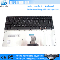 Nouveau clavier arabe pour ordinateur portable Lenovo Ideapad Z570 B570 B590 B575 V570 PN 25013372 Noir AR