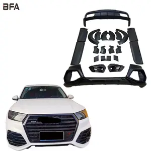 for Audi Q7 Body Kit Q7 Upgraded abt Style Front and Rear Bumper Wide Body Kit 17-19Q7