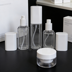 Stock d'usine – Flacons carrés en plastique de 80 ml, 100 ml, 120 ml pour sérum de soin, brume, masque facial et <span class=keywords><strong>faux</strong></span> cils - Product Image 4