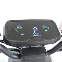 Vélo électrique U2 avec affichage du compteur de vitesse LCD coloré pour vélo électrique avec code et interrupteur