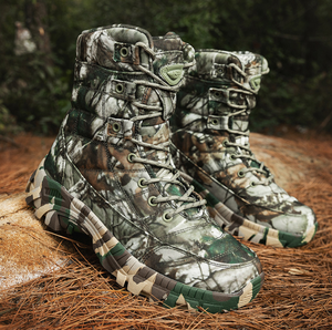 Botas Tácticas DF 1607 AS33 para Caza en África, Terreno Boscoso, Desierto, Color Verde Caqui, Tallas Grandes 39-47 para Hombre - Product Image 6