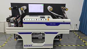 Vr350 nhiều cắt đầu kỹ thuật số nhãn chết máy cắt Nụ Hôn cắt và rạch nhãn Máy cắt cuộn nhãn Finisher - Product Image 6