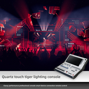 14.1 inch màn hình cảm ứng DMX Thạch Anh Chiếu sáng điều khiển giao diện điều khiển xách tay 4dmx Đầu ra 1Gigabit <span class=keywords><strong>Ethernet</strong></span> DVI-D MIDI đầu vào - Product Image 3