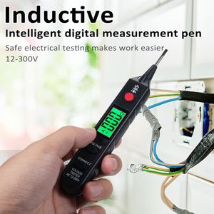 Temassız voltmetre aralık AC 12 ~ 300V nötr ve canlı hat test cihazı elektrik test cihazı ile bir açıklama Alar - Product Image 2