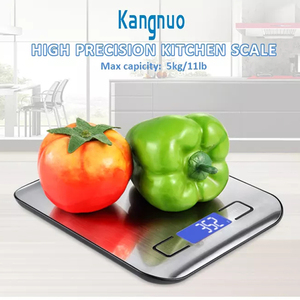 बहुक्रिया 5Kg 11Lb वजन डिजिटल इलेक्ट्रॉनिक वजन रसोई भोजन पैमाने - Product Image 3