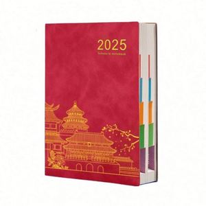 2025 A3 Luxury Hardcover Business <b>Notebook</b> Journals <b>Set</b> Custom Logo PU Leather A5 with Sewing Binding Gift - Product Image 1