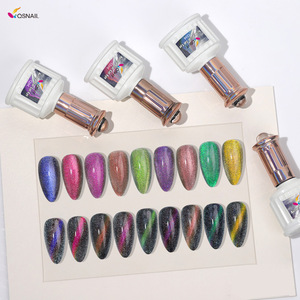 Esmalte de uñas en gel UV Cat Eye de larga duración 15 ml con logotipo personalizado más de 80 colores uso en Salón Libre de HEMA Volumen de 15 ml - Product Image 1
