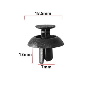 Auto Fastener <b>Clip</b> 18.5mm x 13mm x 7mm For Car <b>Bumper</b> Replacement Repair Parts - Product Image 1