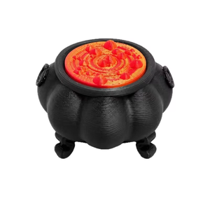 Cadeaux fantaisie personnalisables Halloween : Bouilloire <span class=keywords><strong>de</strong></span> <span class=keywords><strong>sorcière</strong></span> imprimée en 3D, jouet anti-stress clicker en PLA, ornement <span class=keywords><strong>de</strong></span> bureau d'art moderne - Product Image 4