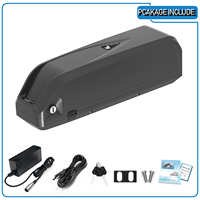 Batterie au lithium-ion Hailong 48V 20Ah 21700 pour vélo électrique, moteur de vélo électrique 750W 1000W
