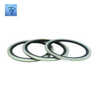 Joint d'étanchéité combiné autocentrant en caoutchouc NBR FKM Silicone et métal, type Dowty, joint torique Usit, rondelle en caoutchouc, marque TY, 0-60MPa