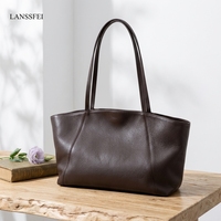 Nouveau Sac Fourre-tout Tendance en Cuir Véritable de Luxe 2026 pour Femme – Grande Capacité en Cuir de Vachette Pleine Fleur