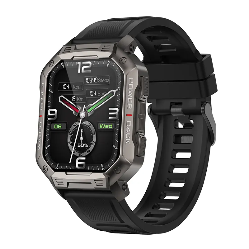 New Men's NX3 Smartwatch 1.83-inch G+F touch screen 300 lumen BT call 410mAh large battery Men's sports watch