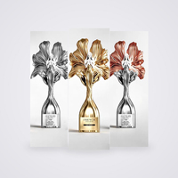 Trophée en métal de haute qualité, déesse ange, en alliage de plomb-étain, couleurs or/argent/cuivre. Personnalisable pour les événements d'entreprise - Beauté