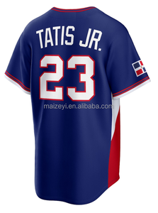 2026 Meilleure Qualité Personnalisée Dominicaine # 22 Juan Soto # 44 <span class=keywords><strong>Julio</strong></span> Rodriguez # Maillot de baseball classique du monde cousu à la main 4 Ketel Marte - Product Image 2