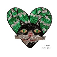 Parche de lentejuelas Ojo Turco, insignia bordada en forma de corazón, aplique Ojo que todo lo ve en forma de pirámide, termoadhesivo para chaquetas vaqueras, ropa y manualidades DIY