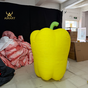 Poivron géant gonflable pour la décoration des places publiques lors des festivals agricoles - Product Image 2
