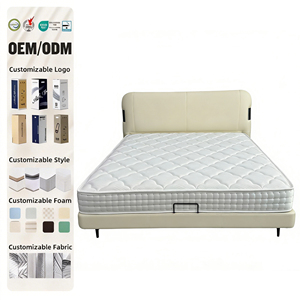 Factory Wholesale Price Luxury Rolled Hybrid Mattress Customizable Size Five-star Hotel Home School Hospital & Bedroom Use GCH00 - Product Image 1